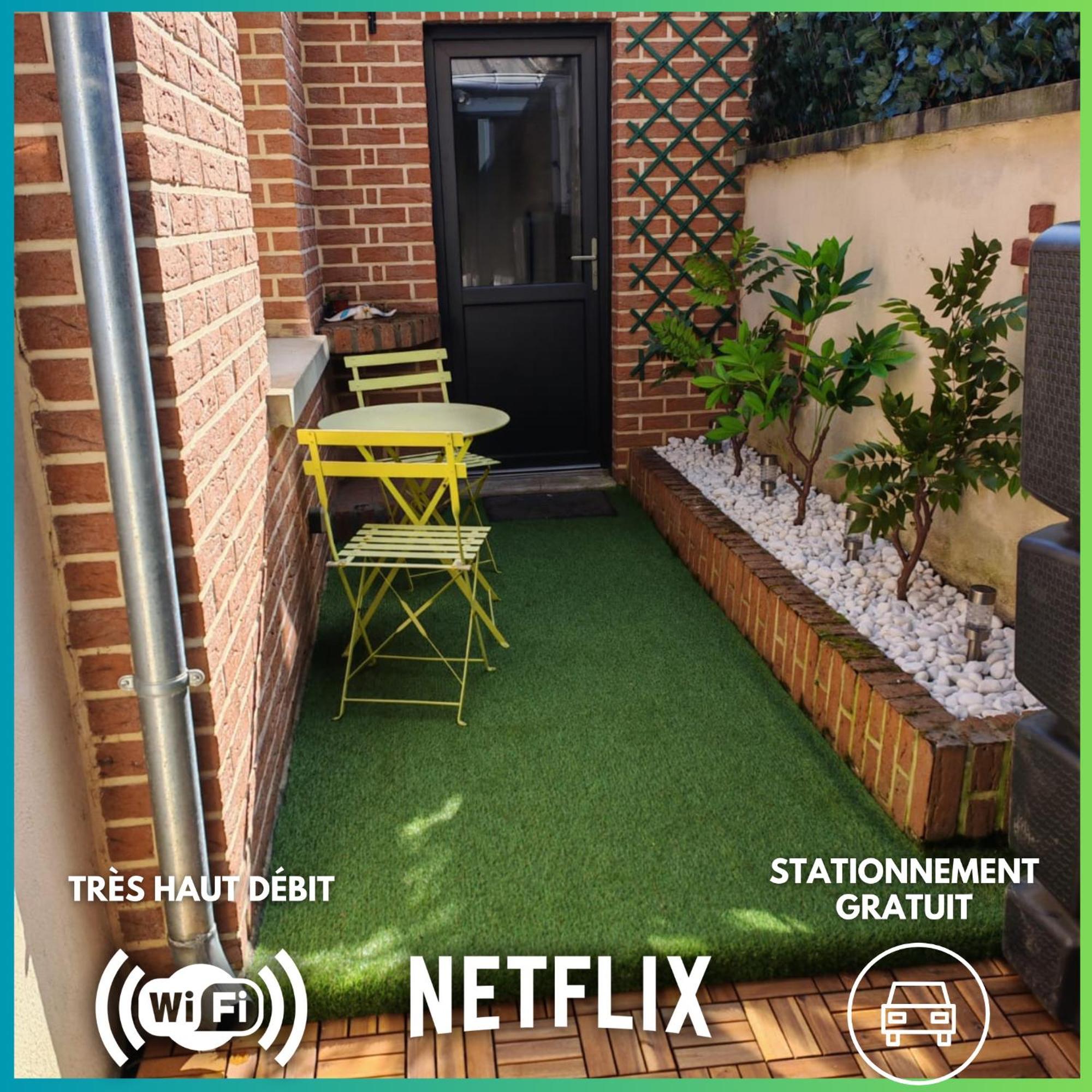 Location D'Appartements - Cosysejour - Calme Fibre Netflix Amiens Luaran gambar