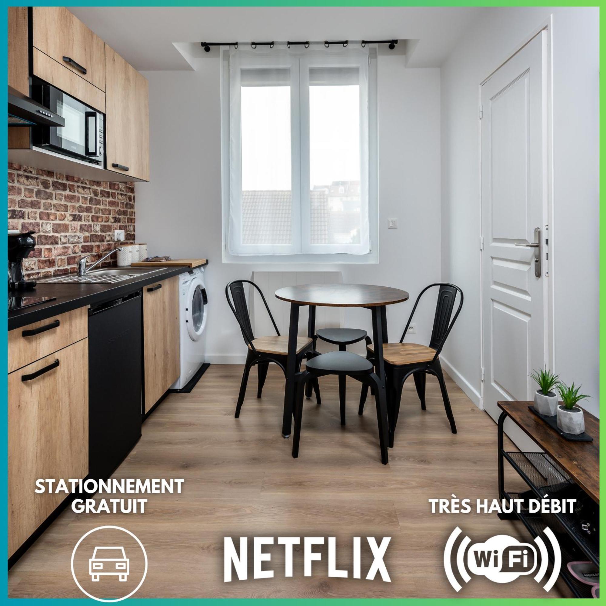 Location D'Appartements - Cosysejour - Calme Fibre Netflix Amiens Luaran gambar