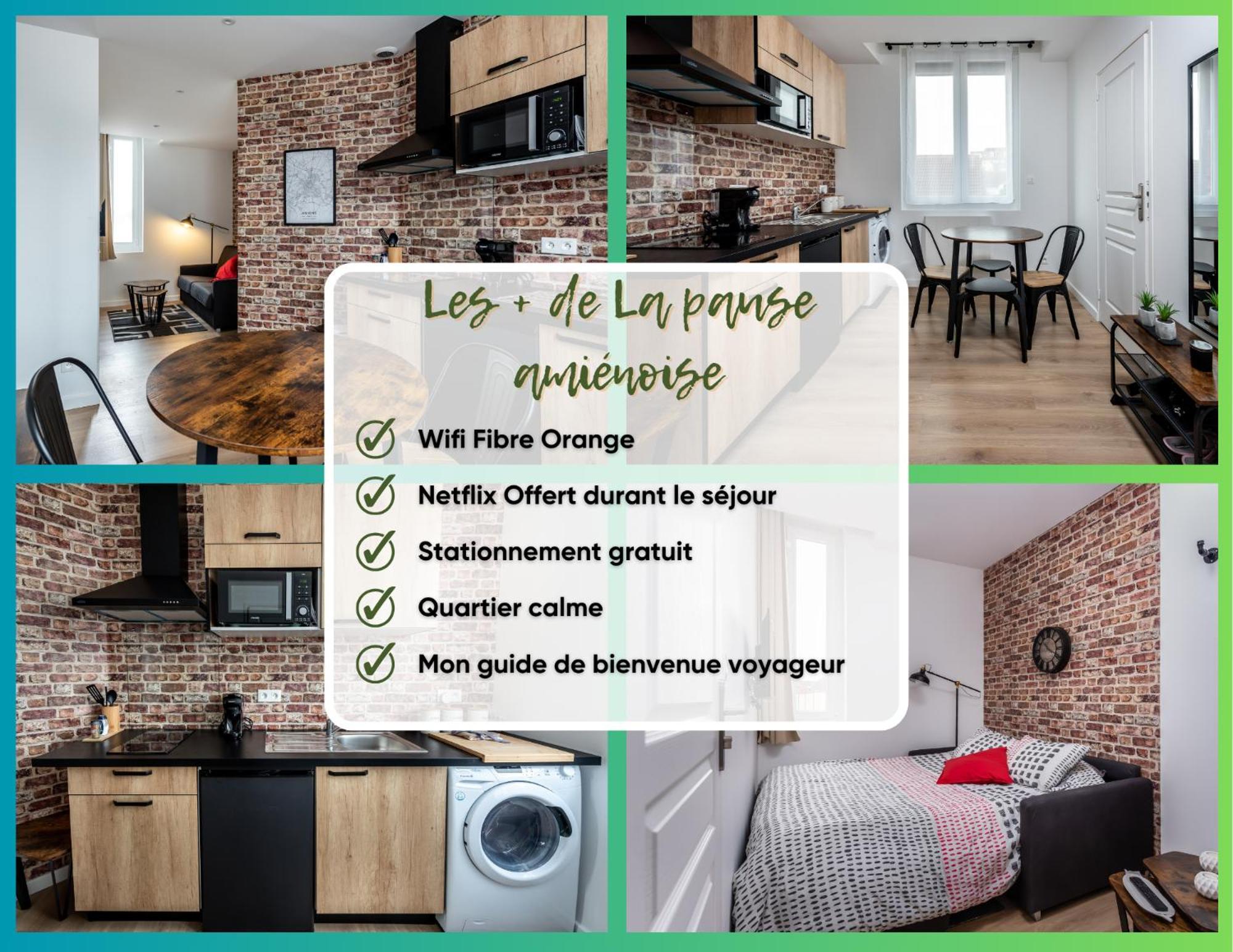 Location D'Appartements - Cosysejour - Calme Fibre Netflix Amiens Luaran gambar